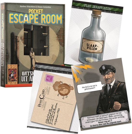 Pocket Escaper Room: Ontsnapping uit Alcatraz
