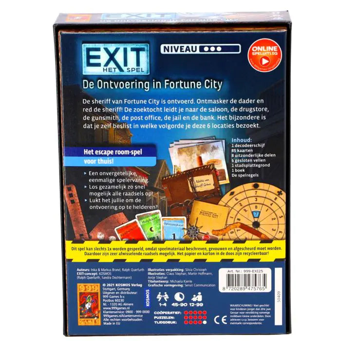 Exit - De Ontvoering in Fortune City