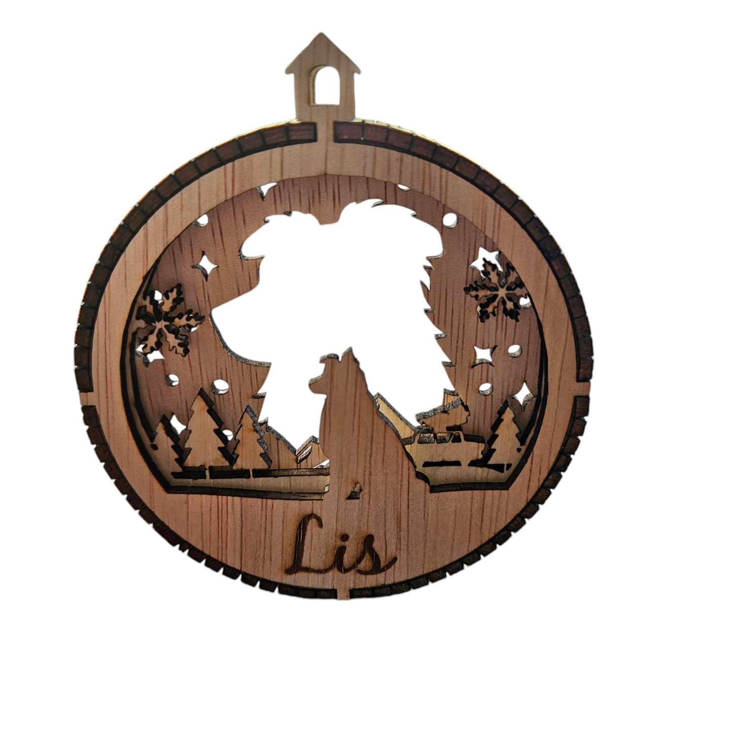 Honden kerstbal met de naam van uw Hond! Ras M t/m Z