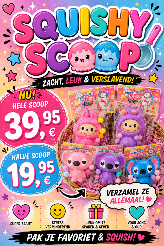 Halve Squishy scoop