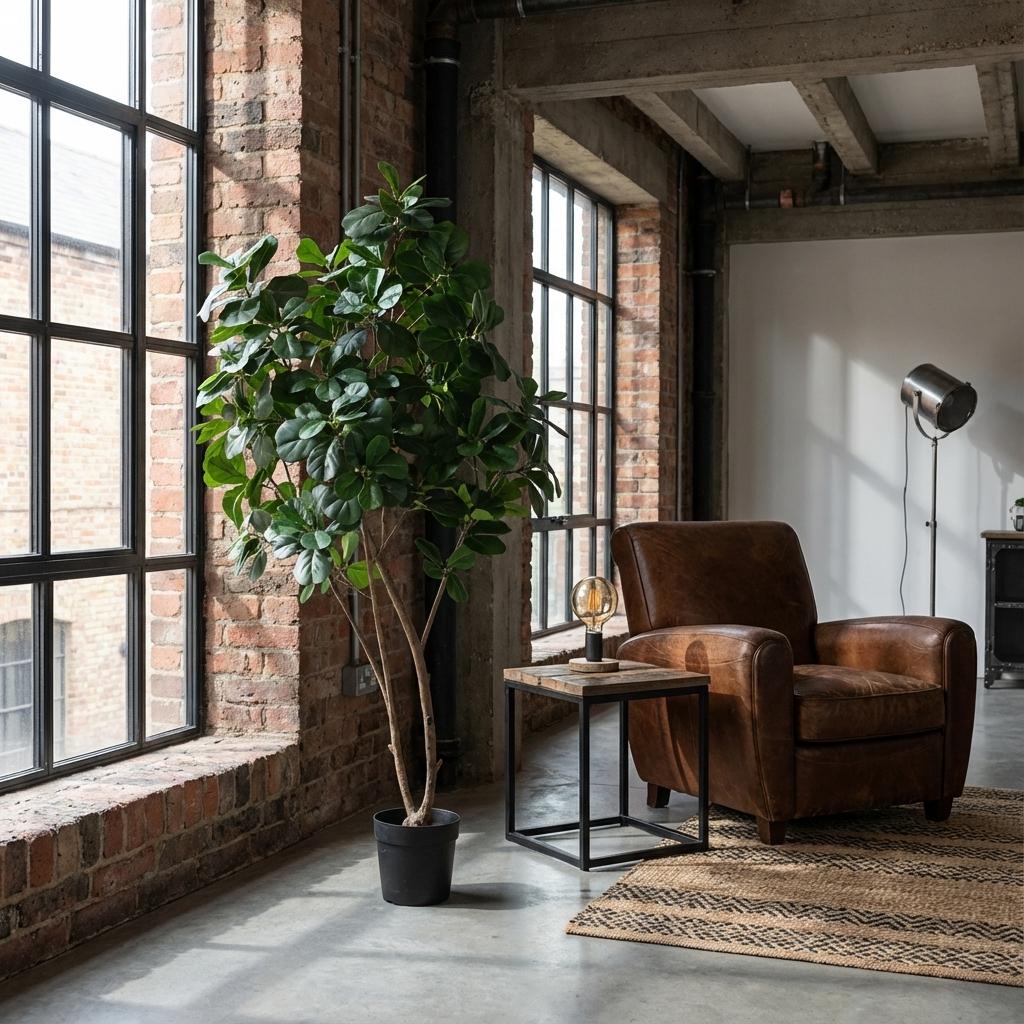 ARTIFICIAL Ficus Lyrata boom - 180cm