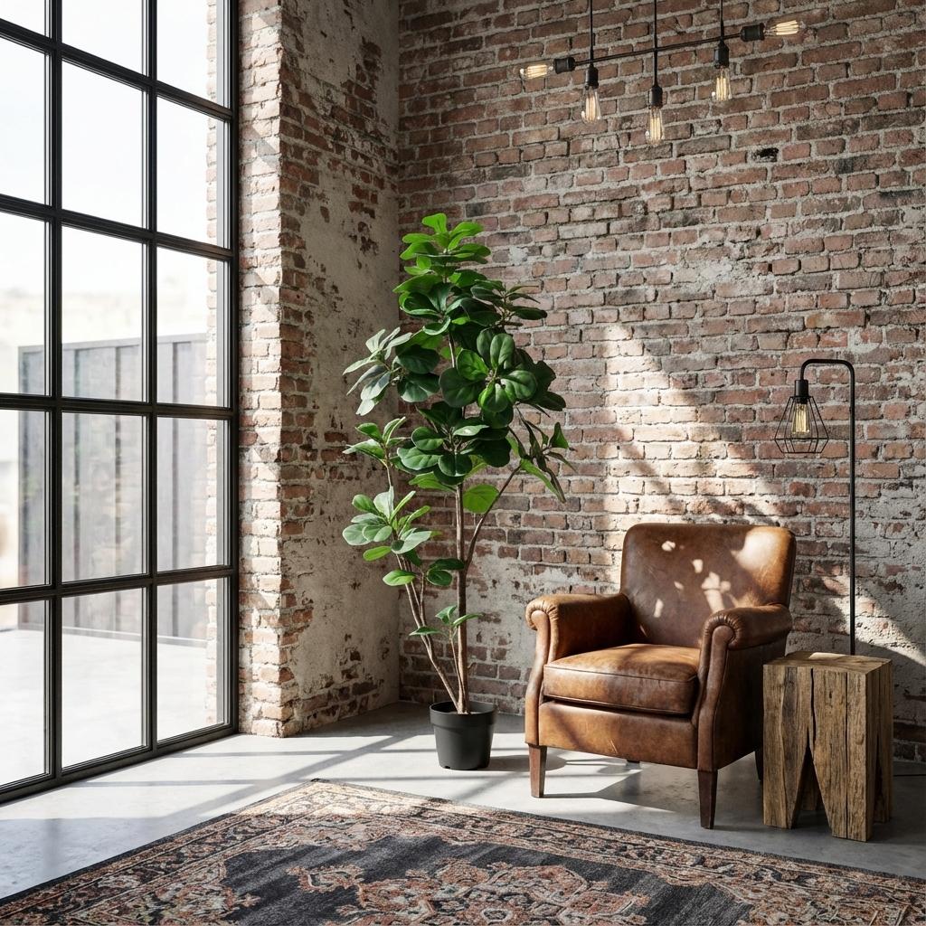 ARTIFICIAL Ficus lyrata vertakt - 150cm