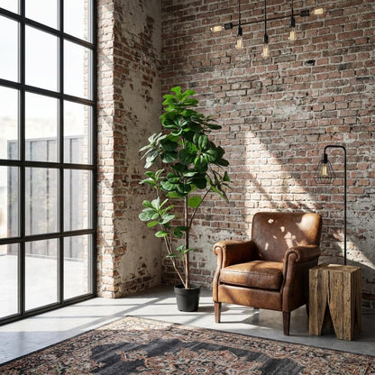 ARTIFICIAL Ficus lyrata vertakt - 150cm