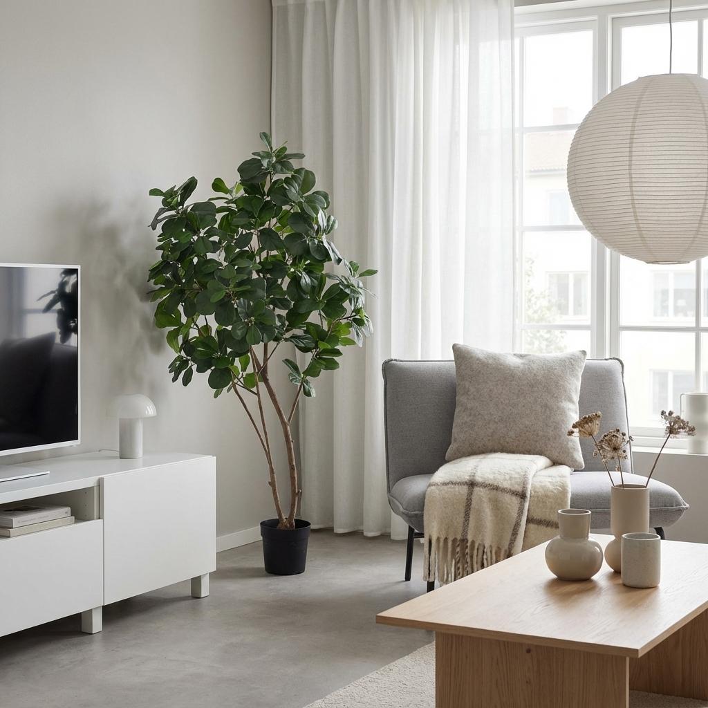 ARTIFICIAL Ficus Lyrata boom - 180cm