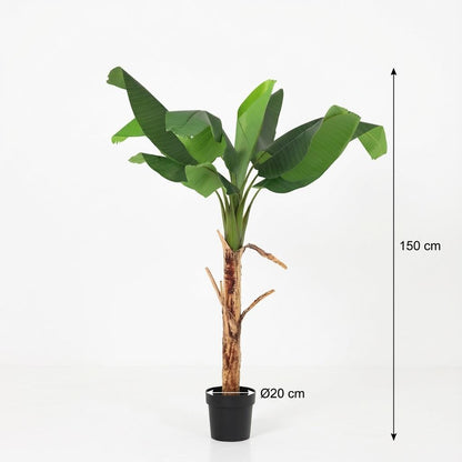 ARTIFICIAL Bananenplant Musa - 150cm