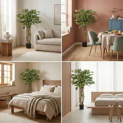 Ficus Liana Kunstboom 140cm - Kunstplant - Artificial plant